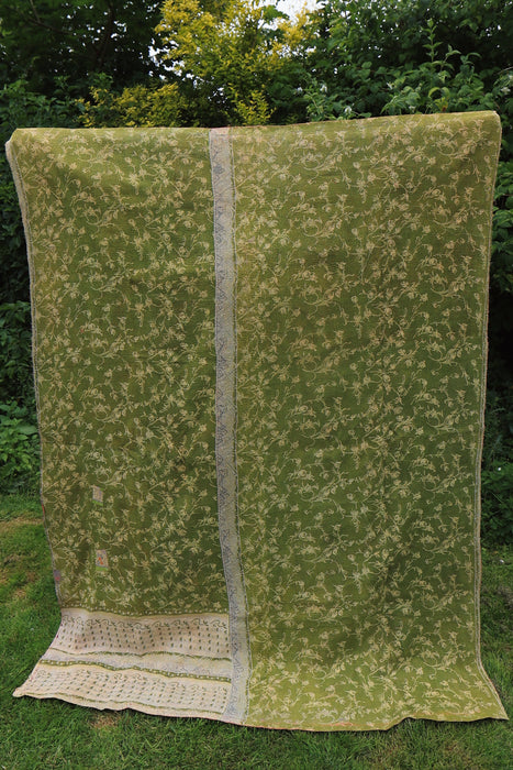 Vintage Kantha Quilt