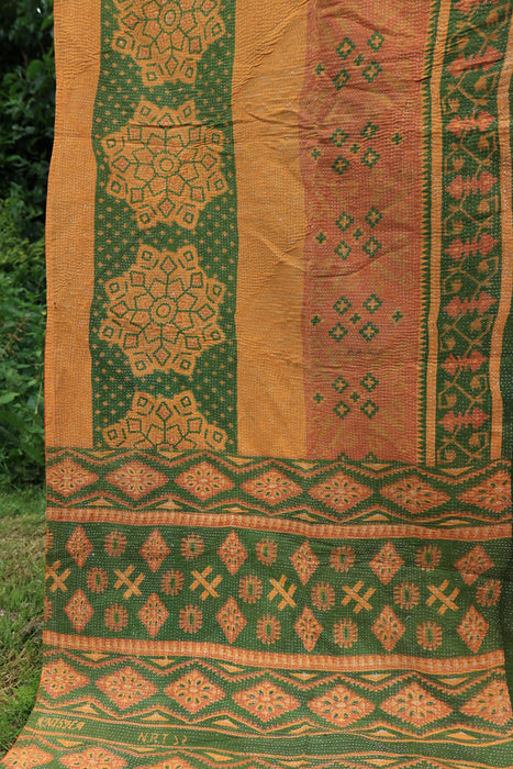 Vintage Kantha Quilt